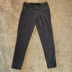 Tribal Jeans Grey Ribbed Leggings. Size large